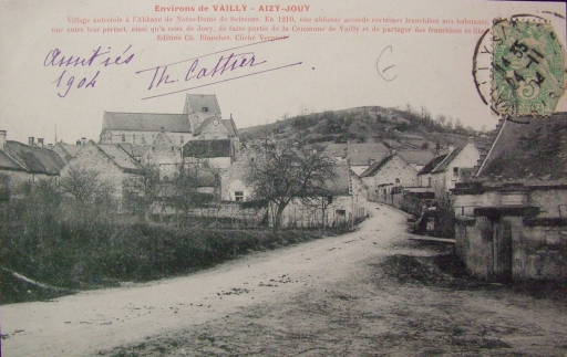 Vue générale de l'ancienne église (Coll. Part.).