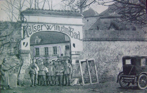 Occupation du village de Crandelain par l'ennemi (Coll. Part.).