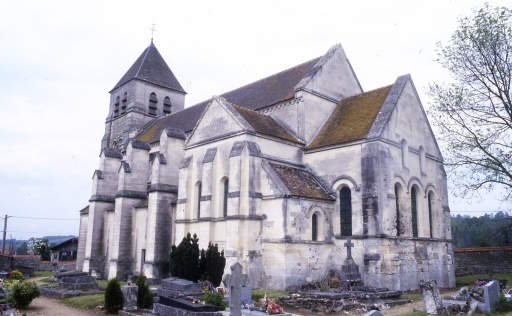 Vue du chevet.