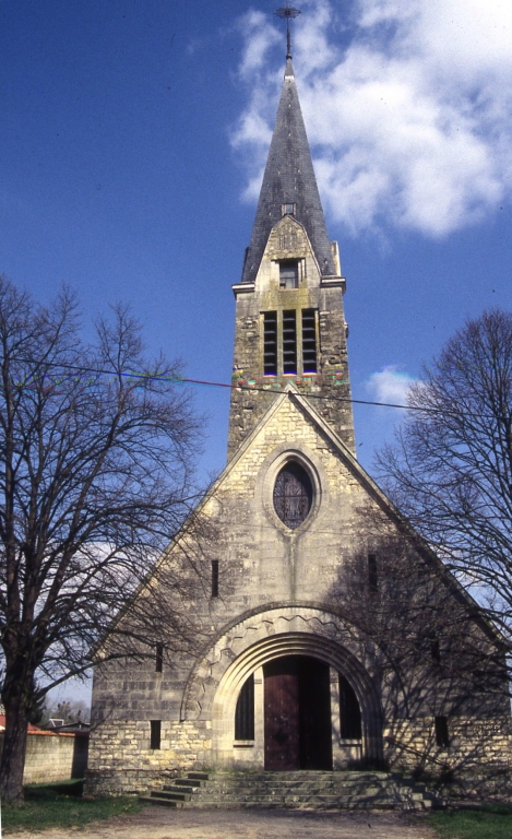 Vue de la façade.