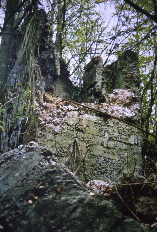 Vue actuelle de la tour en béton.