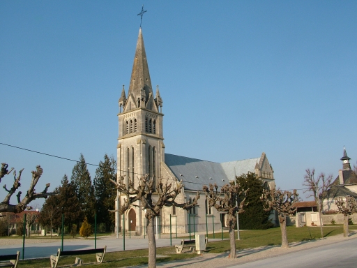 Vue générale de la façade ouest.