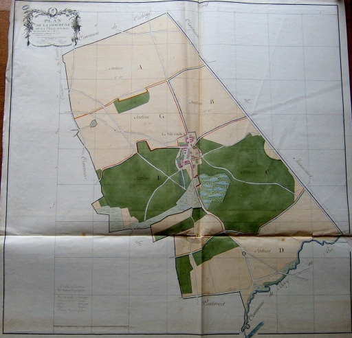 Cadastre napoléonien de 1803.