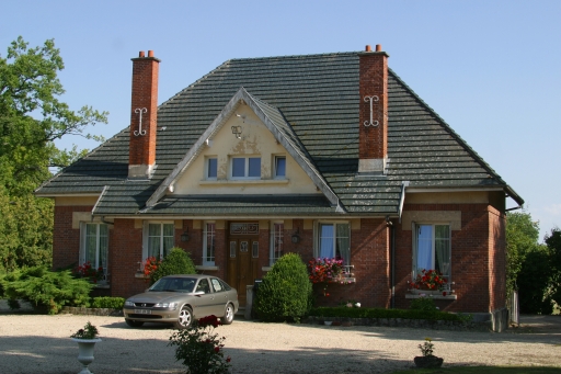 Vue de l'habitation du gardien.