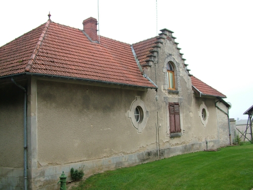 Vue postérieure du logis.