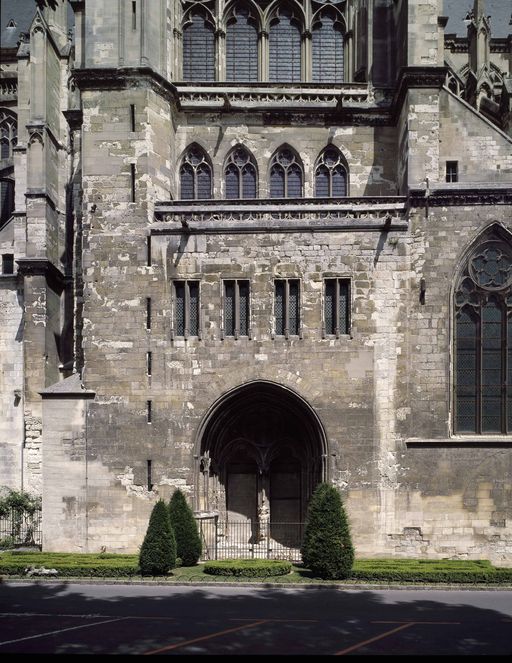 Elévation sud du grand transept.