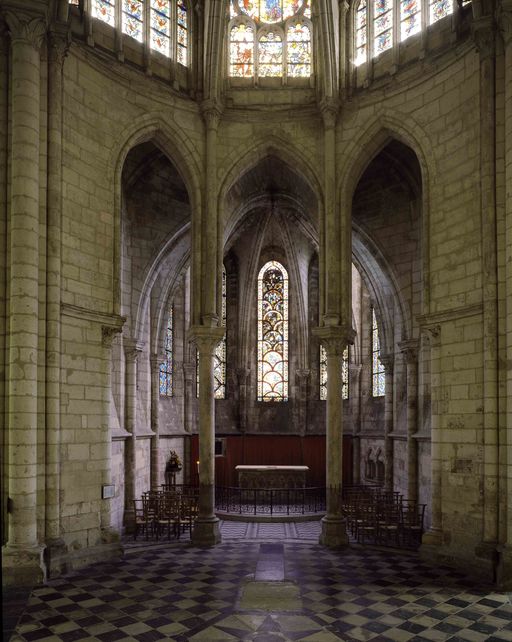 Vue de la chapelle axiale.