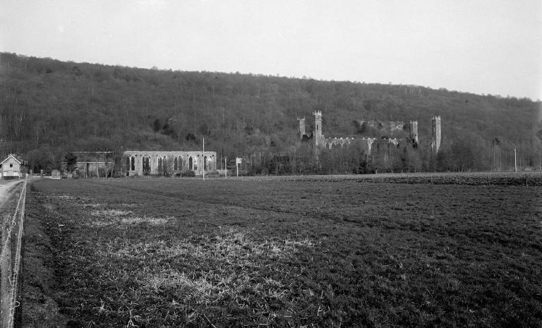 Vue générale du site depuis le sud.