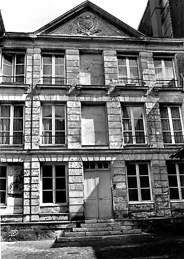 Elévation Sud sur cour