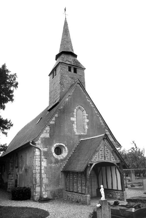 Façade occidentale.- Photographie de l'Inventaire général, 1979. 