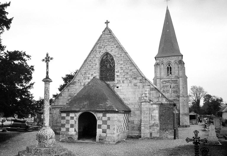 Élévation ouest.- Photographie de l'Inventaire général, 1979.  
