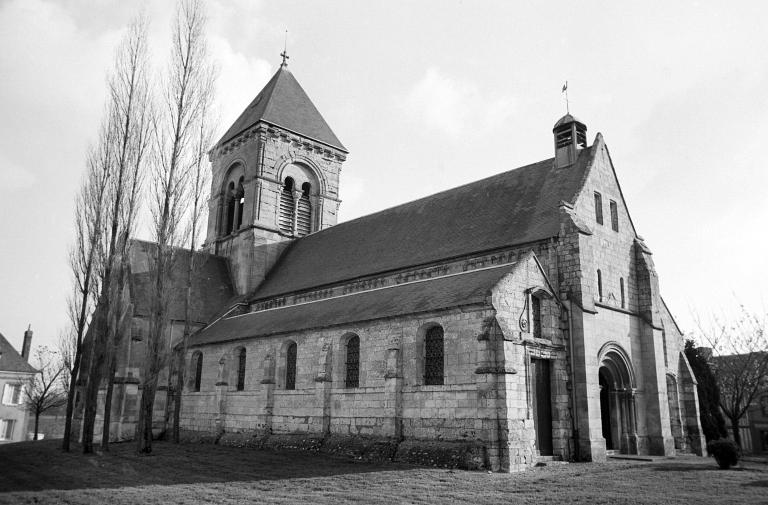 Angle nord-ouest.- Photograghie de l'Inventaire général, 1980. 