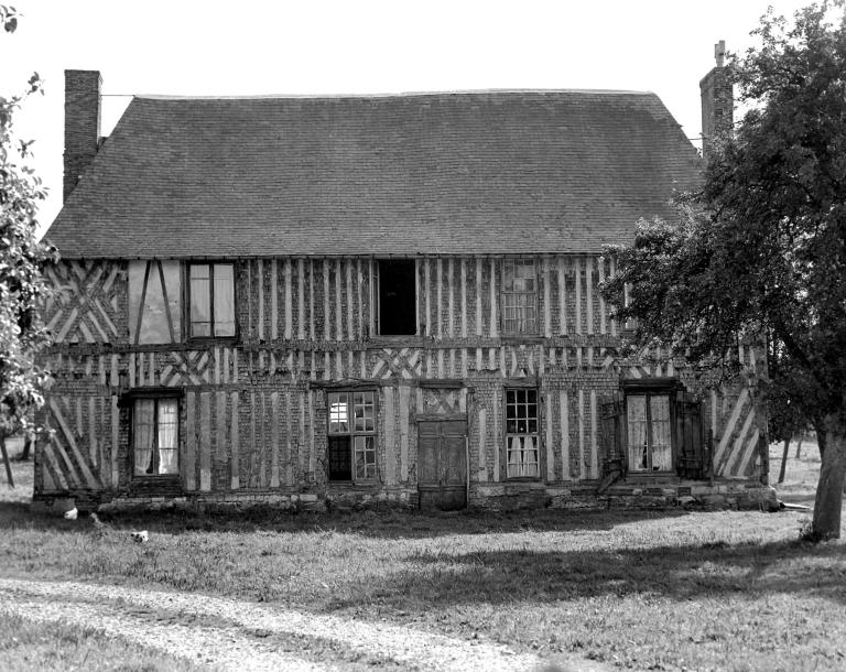Façade nord.- Photographie de l'Inventaire général, 1980. 