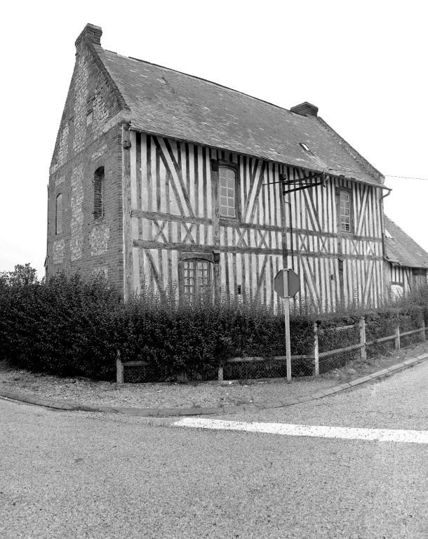 Façade sur rue.- Photographie de l'Inventaire général, 1980. 
