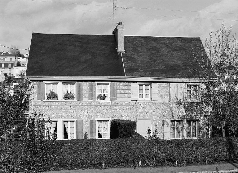 Elévation extérieure d'une maison américaine.