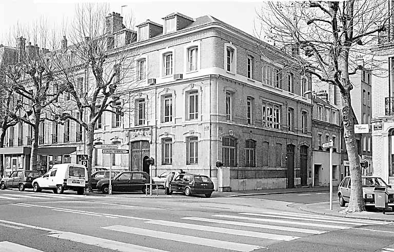 Elévations extérieures sur le boulevard et sur la rue du Maréchal Galliniéni