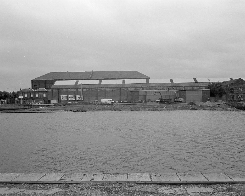 Ancien magasin Périer, élévation extérieure nord.