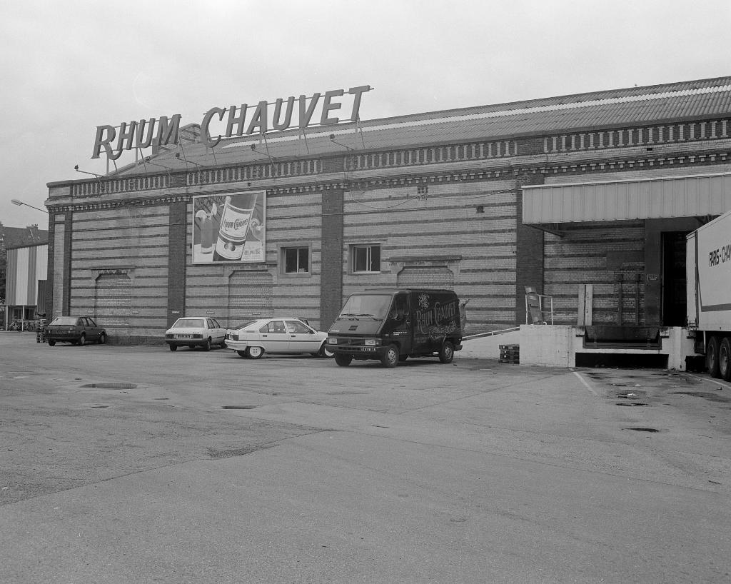 Atelier repris pas les Rhums Chauvet. ; Elévation nord.