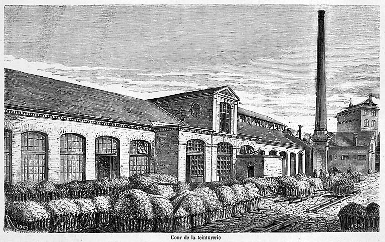 Cour de la teinturerie.