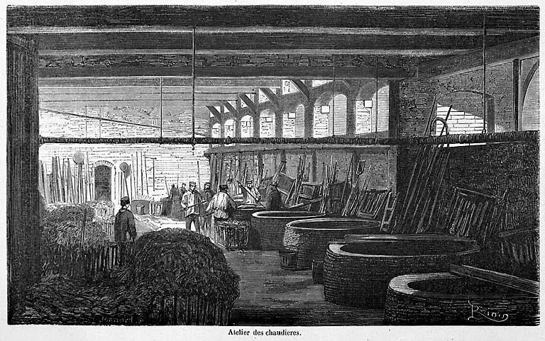 Atelier des chaudières.