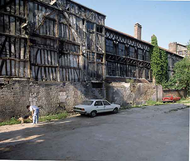 Tissage, élévation nord, vue générale.