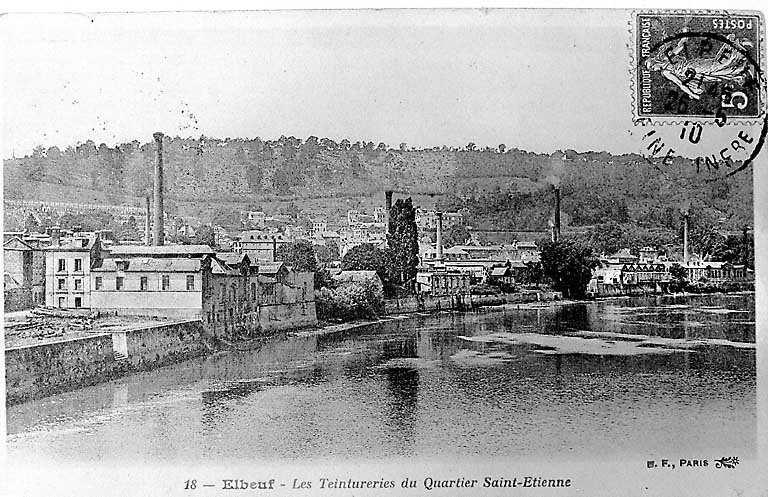 Les teintureries du quartier Saint-Etienne.