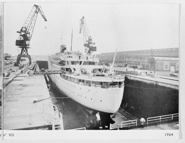 La forme 7.- Photographie, Gilbert Fernez, 1964, tirée de : Le Havre 1944 (B.M. Le Havre).