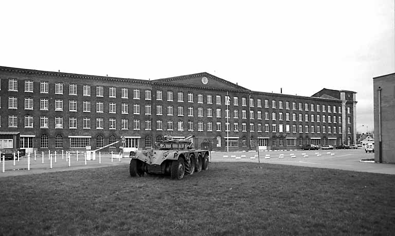 Façade principale, orientée à l'ouest