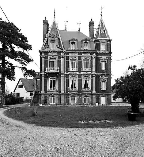 Logement patronal, façade ouest