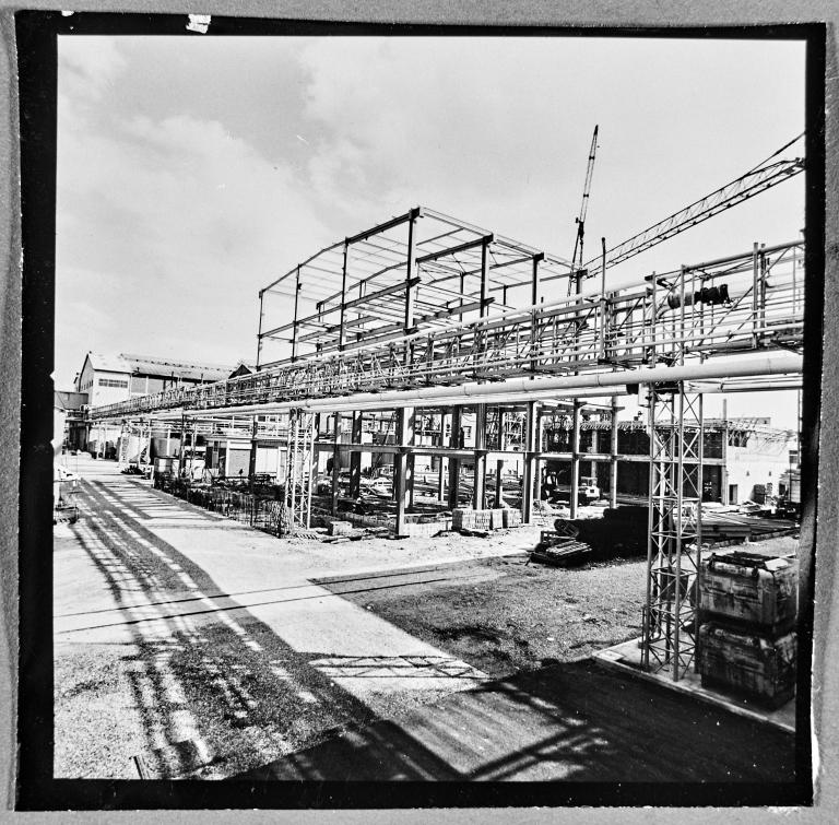 Rack, détail, vers 1960 (Coll. Rhône-Poulenc Biochimie).