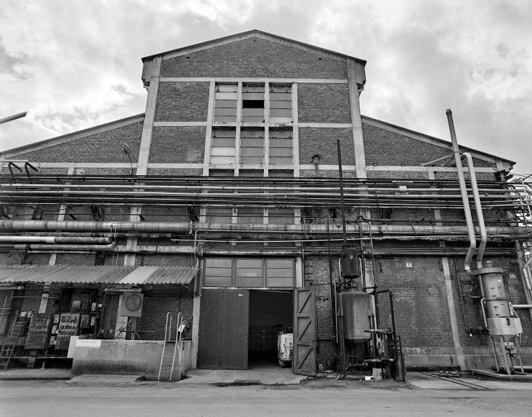 Atelier de fabrication du méthylglucamine et méthylimidazole (bâtiment 44 du plan), élévation nord sur cour.