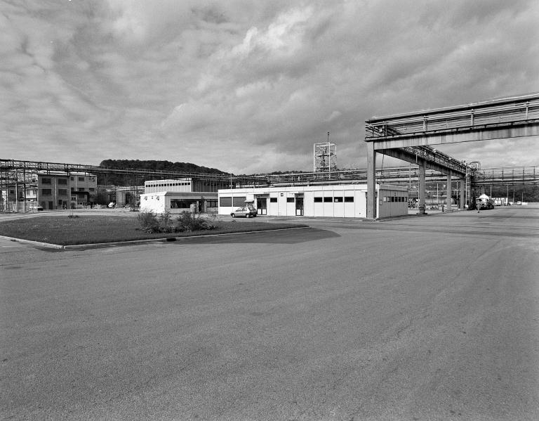 Vestiaires d'usine (bâtiment 140 du plan), vue d'ensemble.