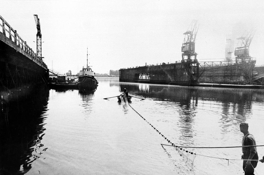 Vue d'ensemble.- Photographie, vers 1950 (CCI Rouen).