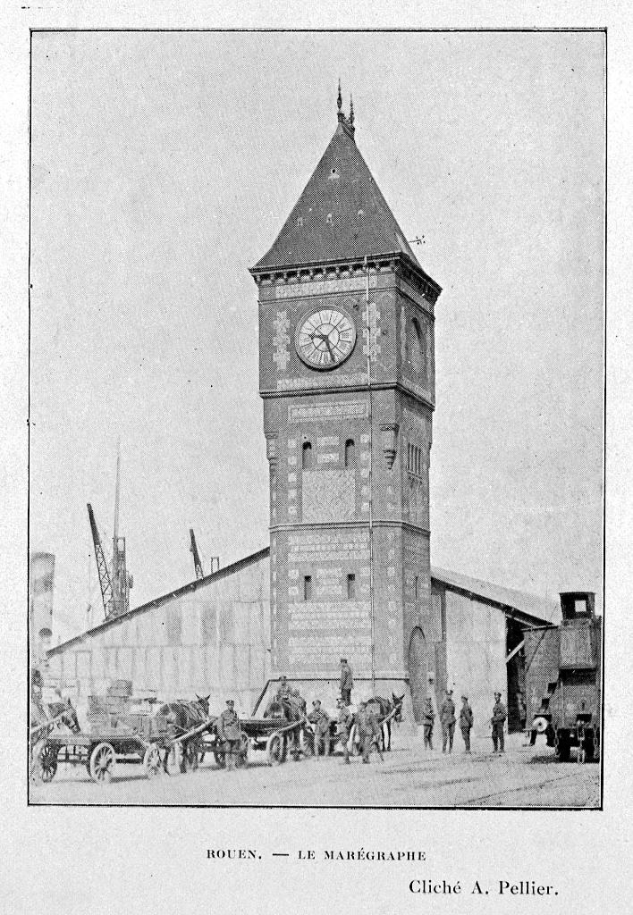 Vue générale prise de l'Est.- Photographie, cl. A. Pellier, vers 1900 (Coll. part.).