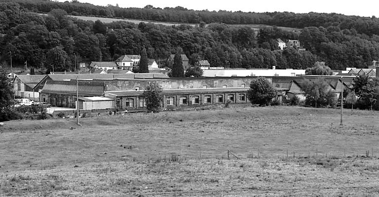 Vue générale de l'usine.