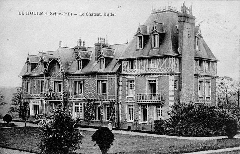 Le logement patronal, vue générale.