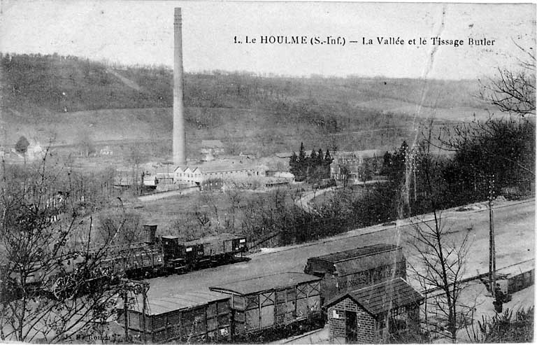 Vue générale de l'usine.
