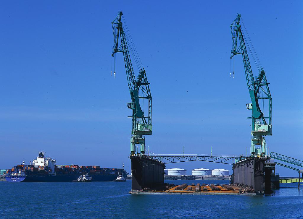 Dock flottant