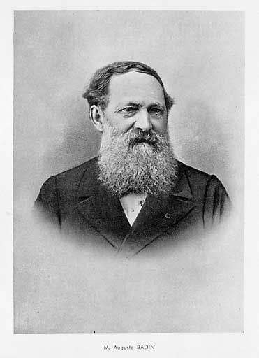 Portrait d'Auguste Badin.