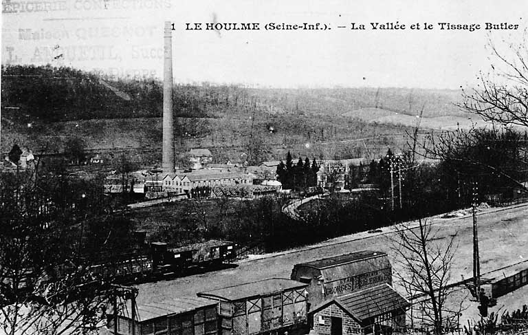 Vue générale de l'usine.