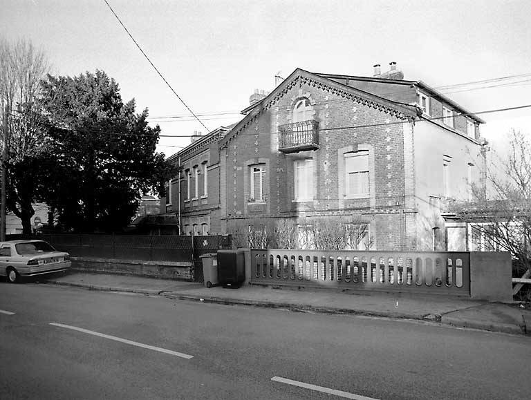 Atelier et logement, vue d'ensemble.