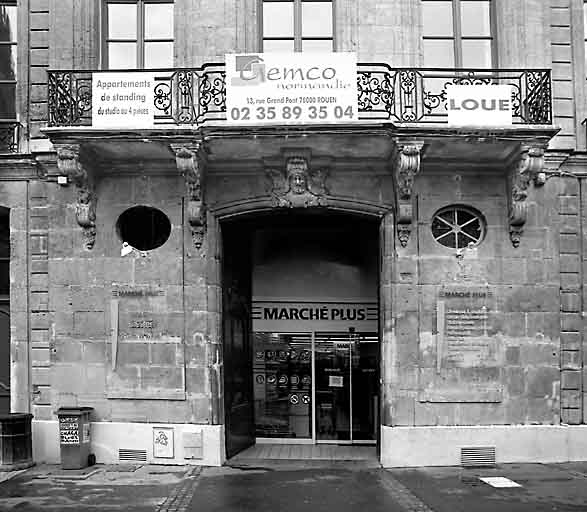 Façade premier niveau
