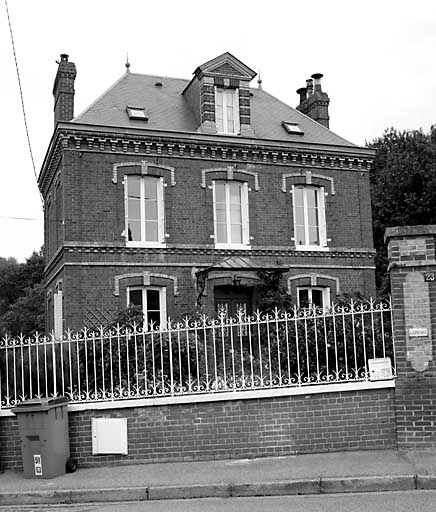 Elévation sur jardin.
