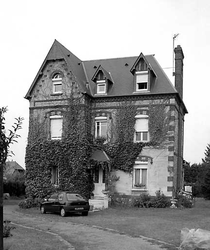 Elévation sur jardin.