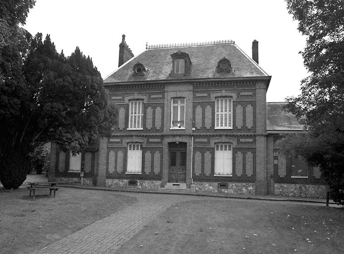 Elévation sur jardin.