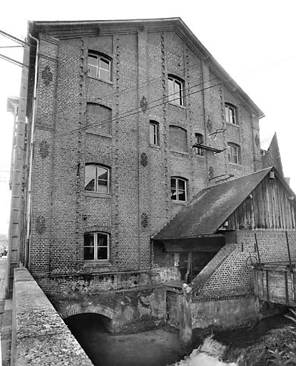 Pignon nord-ouest, vue générale.