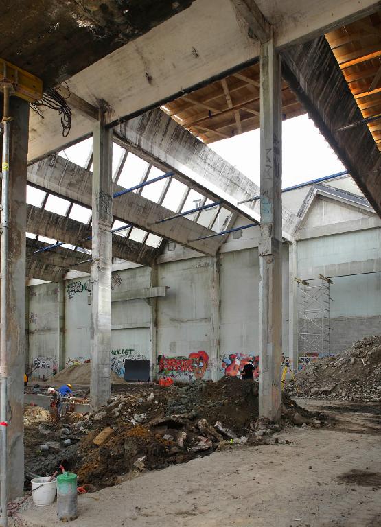 Chantier de construction.