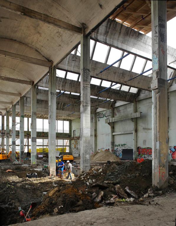 Chantier de construction.