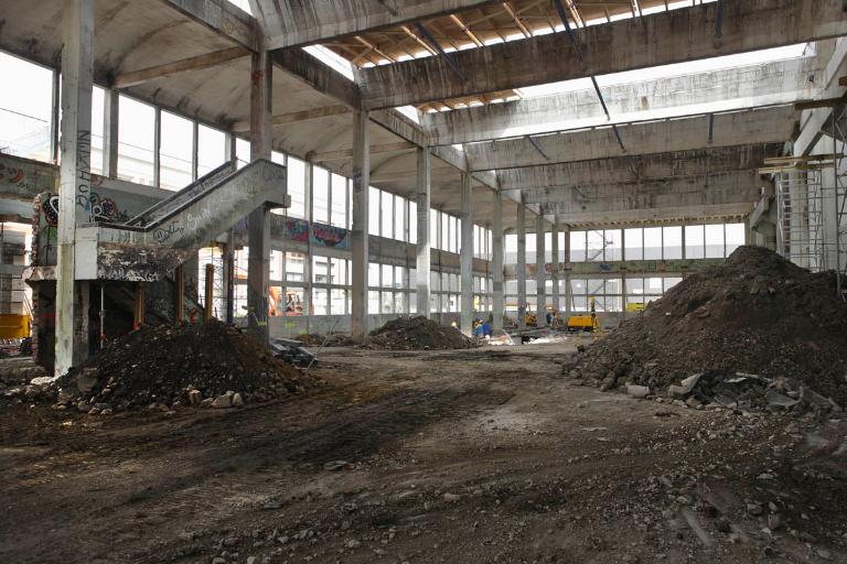 Chantier de construction.