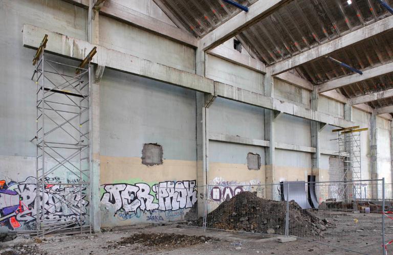 Chantier de construction.
